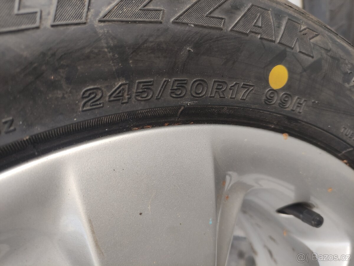 ALU originál zimní sada 5x120 R17 - styling 117 - 12