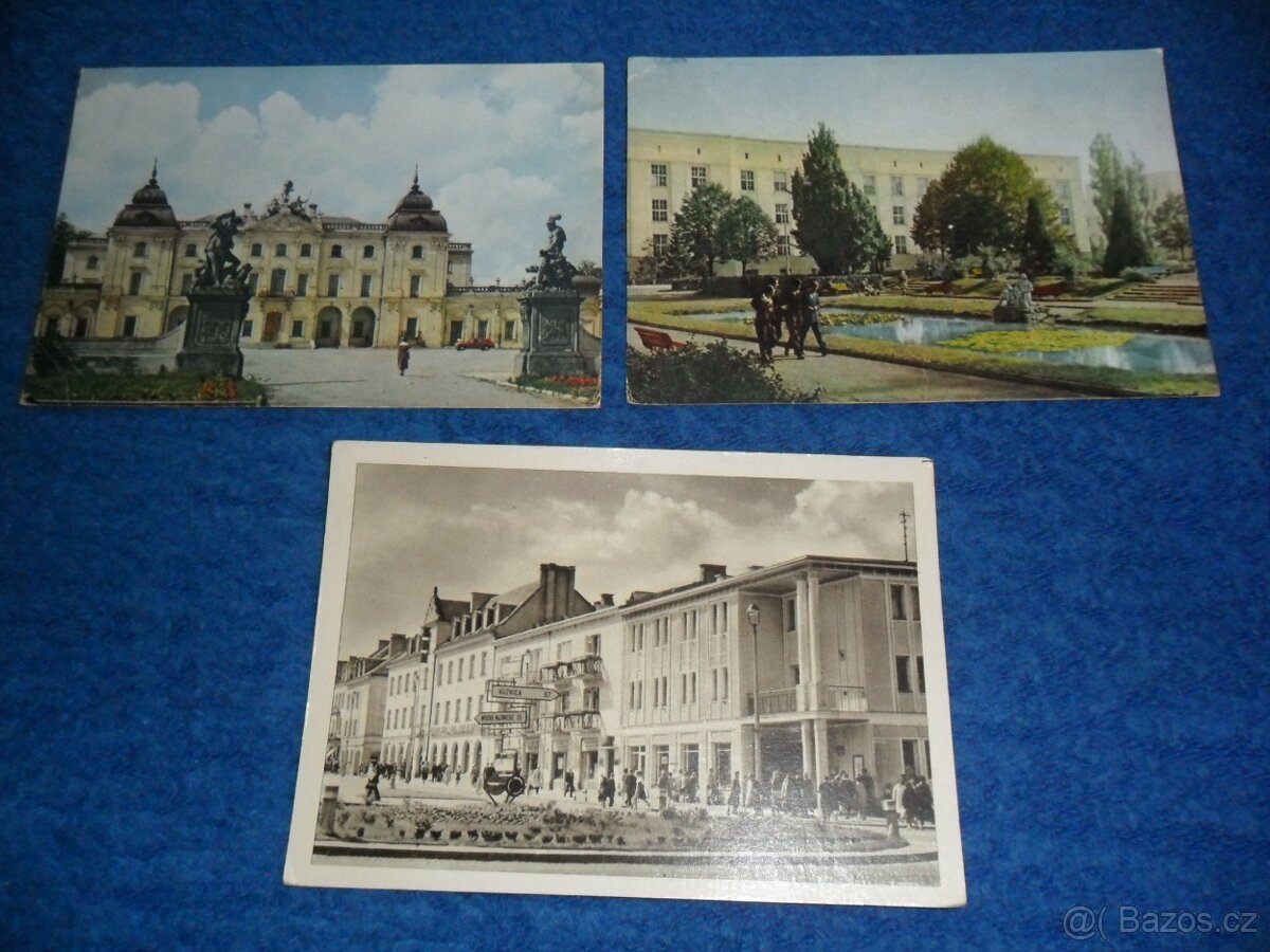 Polsko - pohlednice 73 ks a 1x set Bialystok - 12