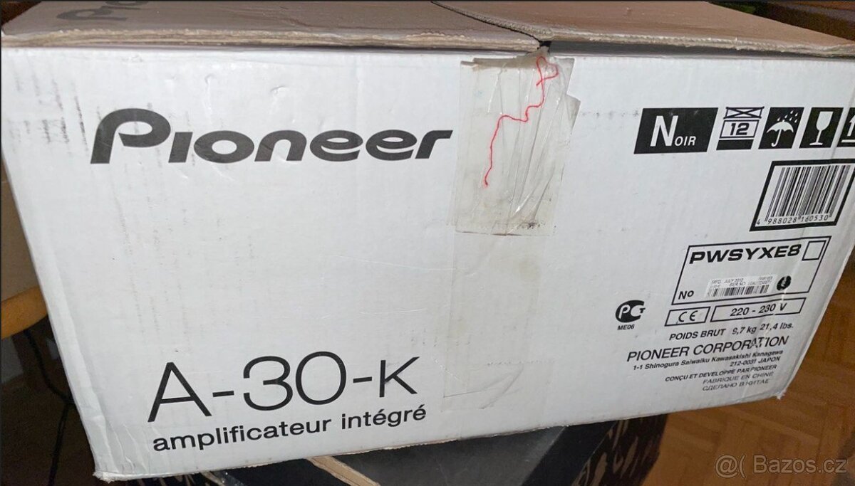 PIONEER A-30K, stav jako nový + DO + manuál, orig.krabice - 12