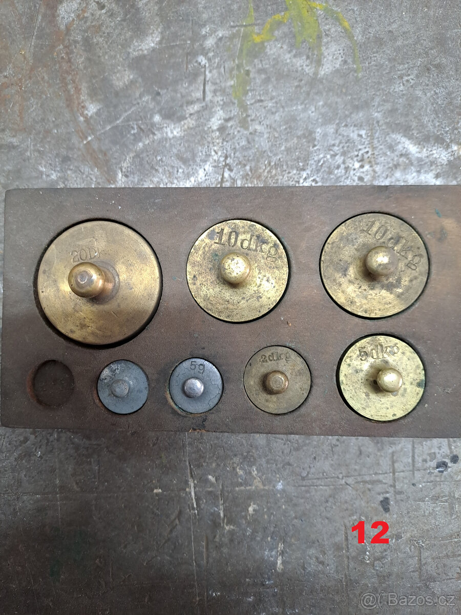 Prodám sady závaží - 12