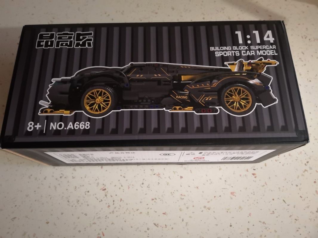 Stavebnice závodní auto Supercar - 12