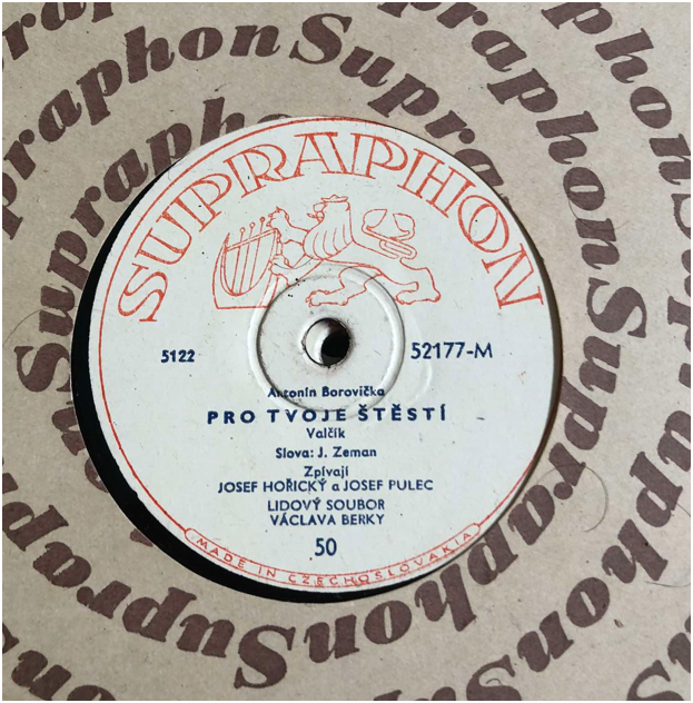 STAROŽITNÉ ORIGINÁLNÍ GRAMOFONOVÉ DESKY VŠE 1499 Kč - 12