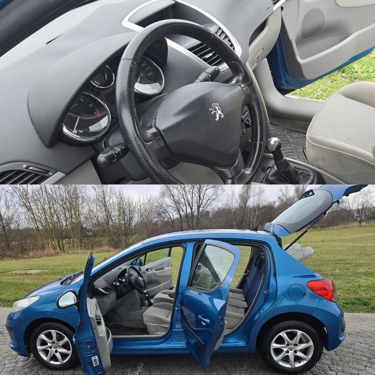 PEUGEOT 207 PREMIUM 1,4 16v KLIMA, ALU, MUSIC CHARGER - 12