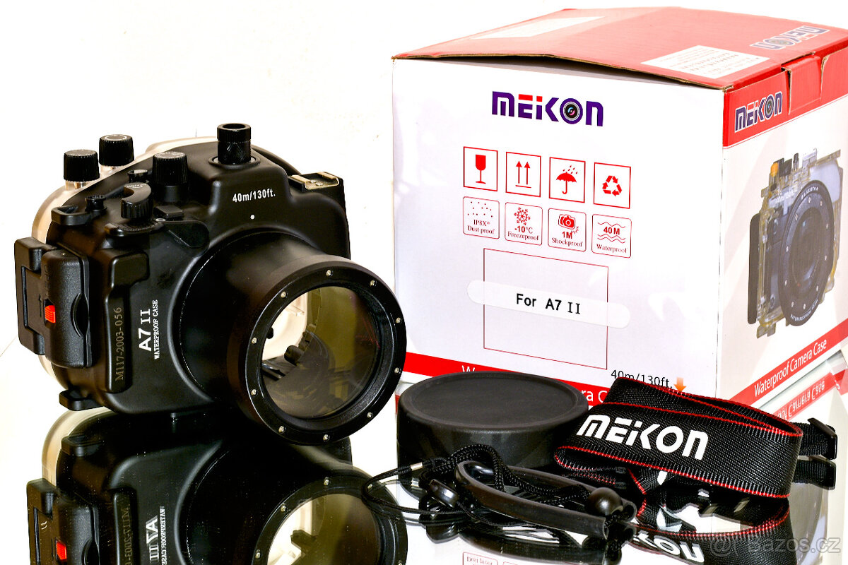 Sony A7RII + Podvodní pouzdro kompletní set - 12