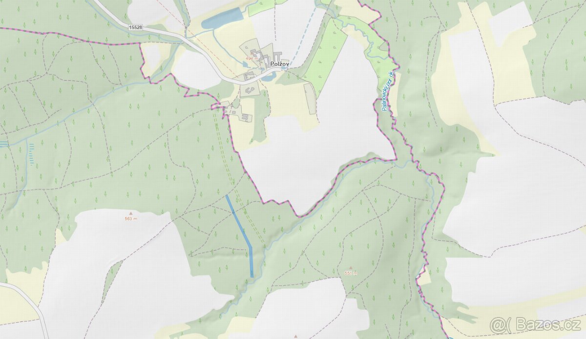 Prodám lesní pozemky v k.ú. Ločenice, p.č. 1452 a 1453 - 12