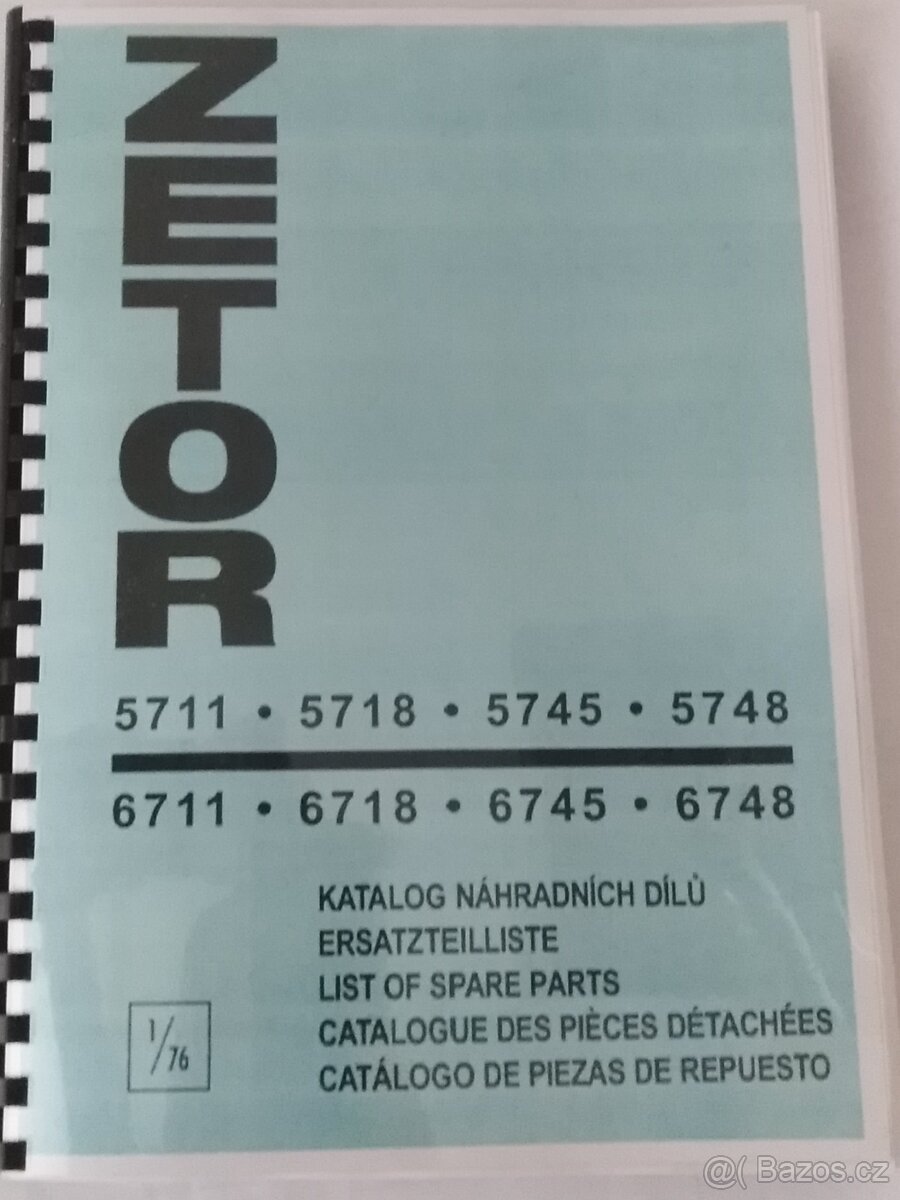 Zetor 4712-6748 dílenská příručka, návod - 12