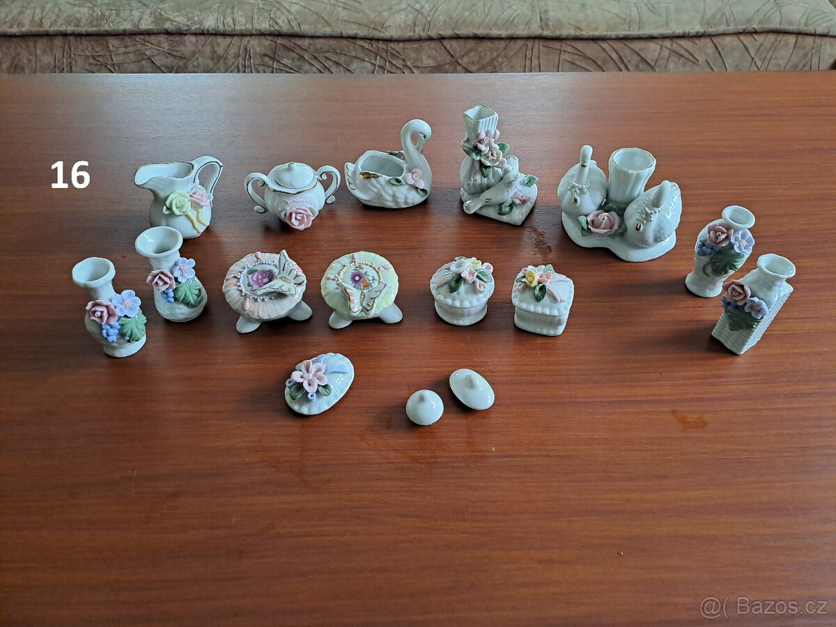 Prodám starší sklo a porcelán - 12