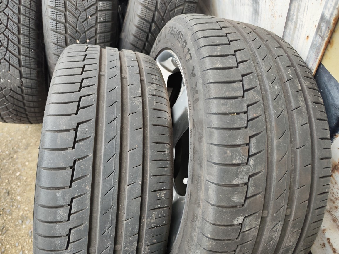 17"letní alu sada 5x114 origo Kia Ceed Venga i30 225/45 - 12