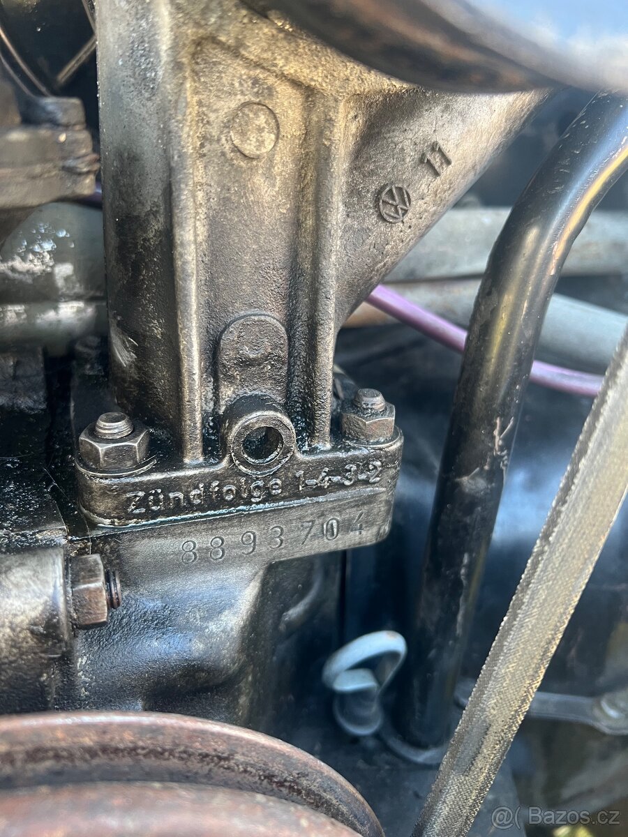 VW brouk 1957 deluxe - 12