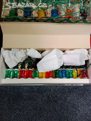 retro vanoční osvetlení - 12