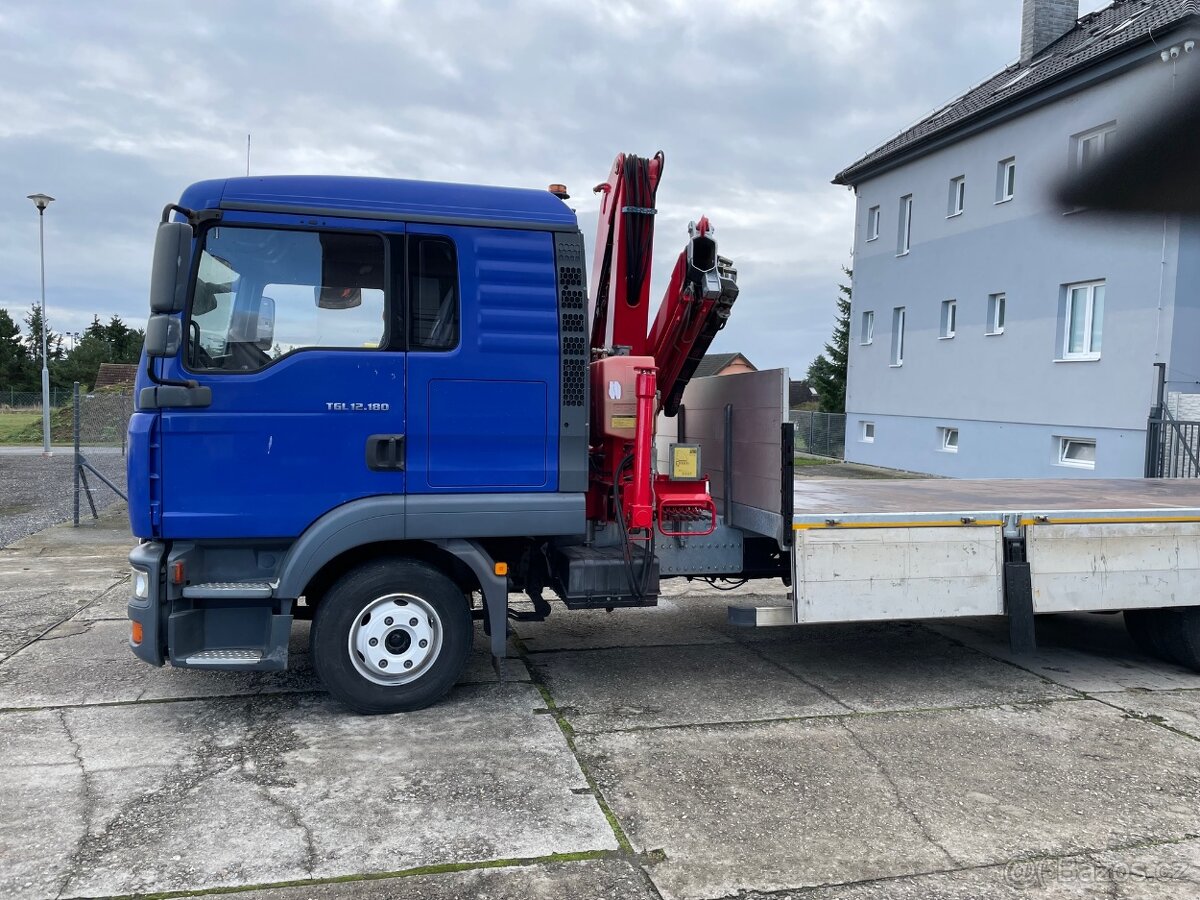 MAN TGL, MAN TGL 12.180 valníkový + HR - 12