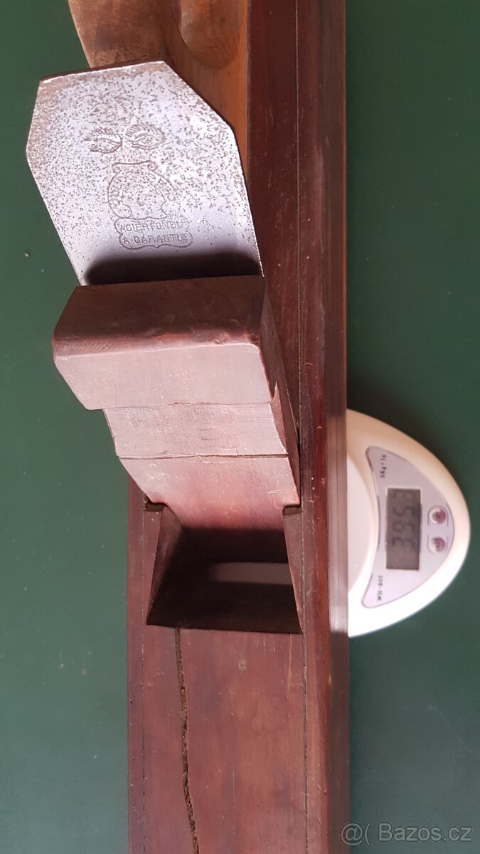 Sada dřevěných hoblíků, nože Goldenberg, 130 let starý - 12