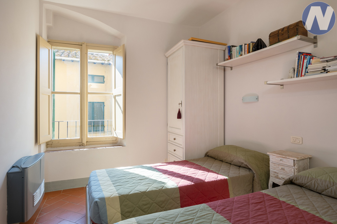 Apartmán Augusto v historickém paláci v centru Cortony, Tosk - 12