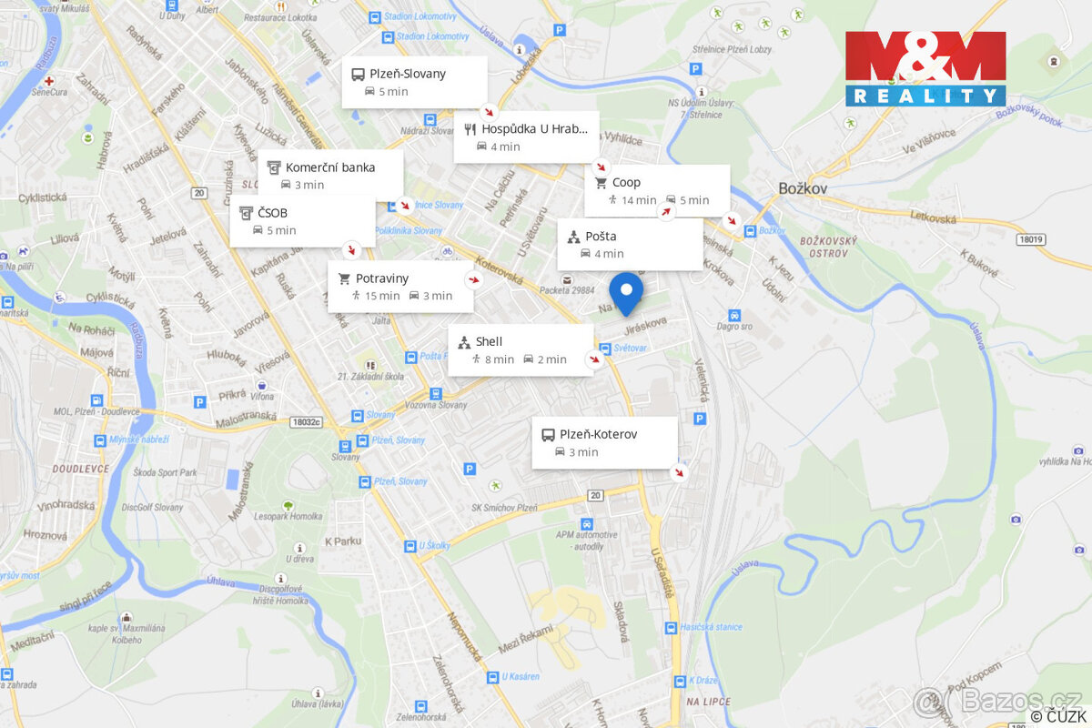 Prodej ostatní, 65 m², Plzeň, ul. Sladovnická - 12