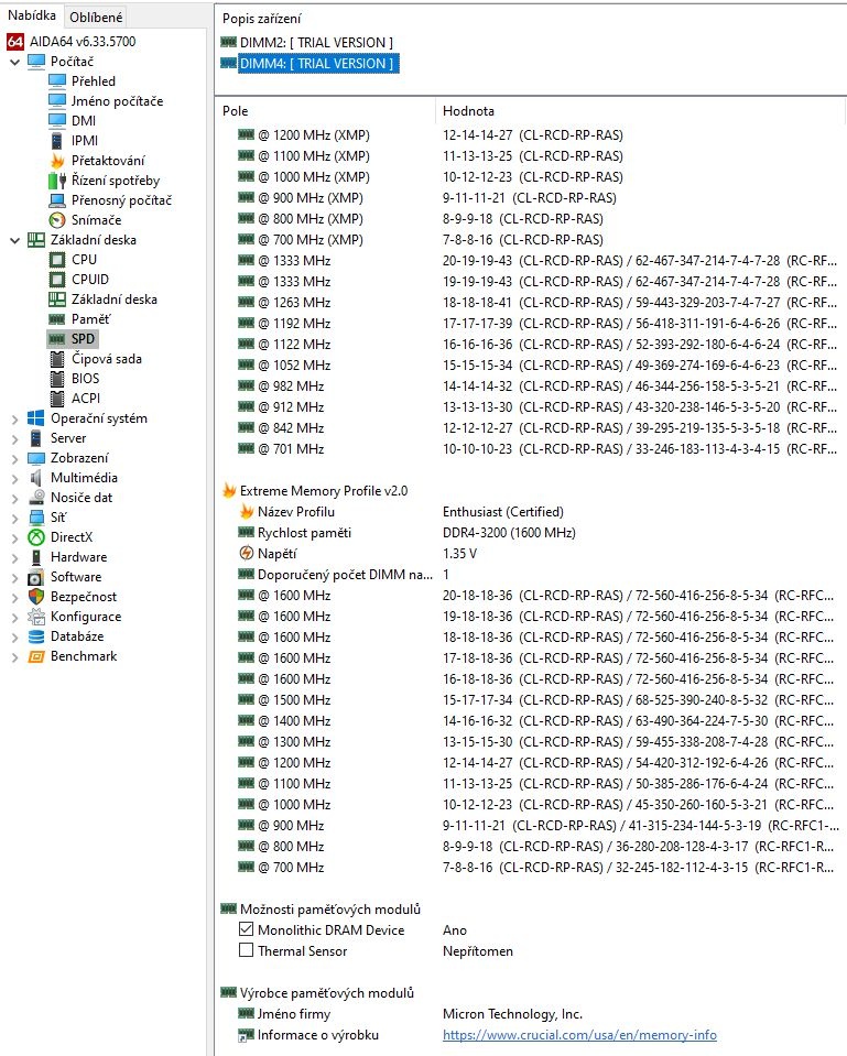 Kingston HyperX Predator RGB DDR4,32GB,3200MHz, latency CL16 - 12