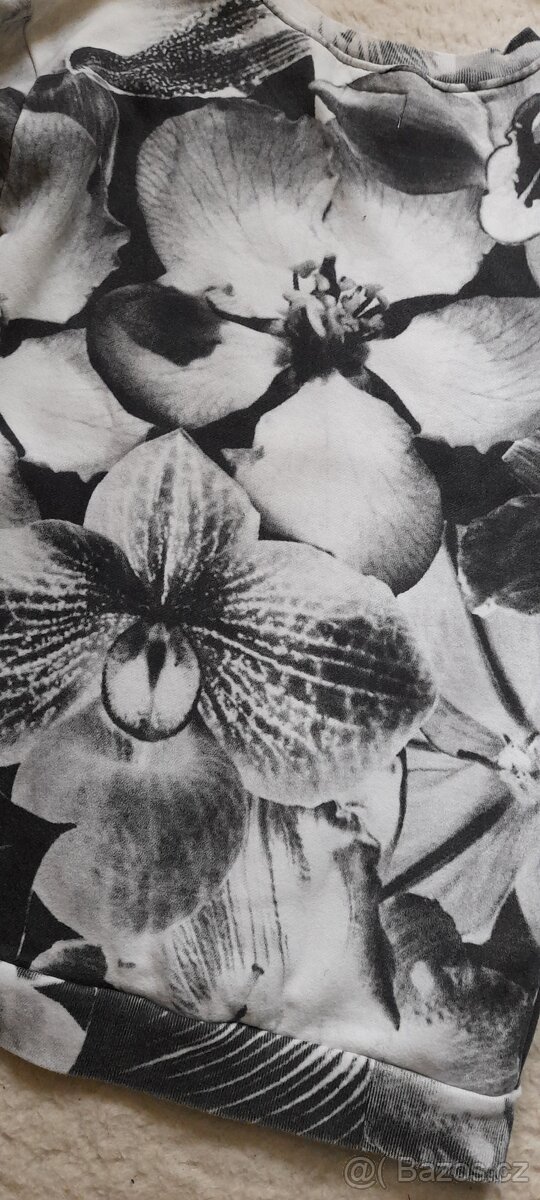 Sixth June Paris mikina s orchidejemi - 12