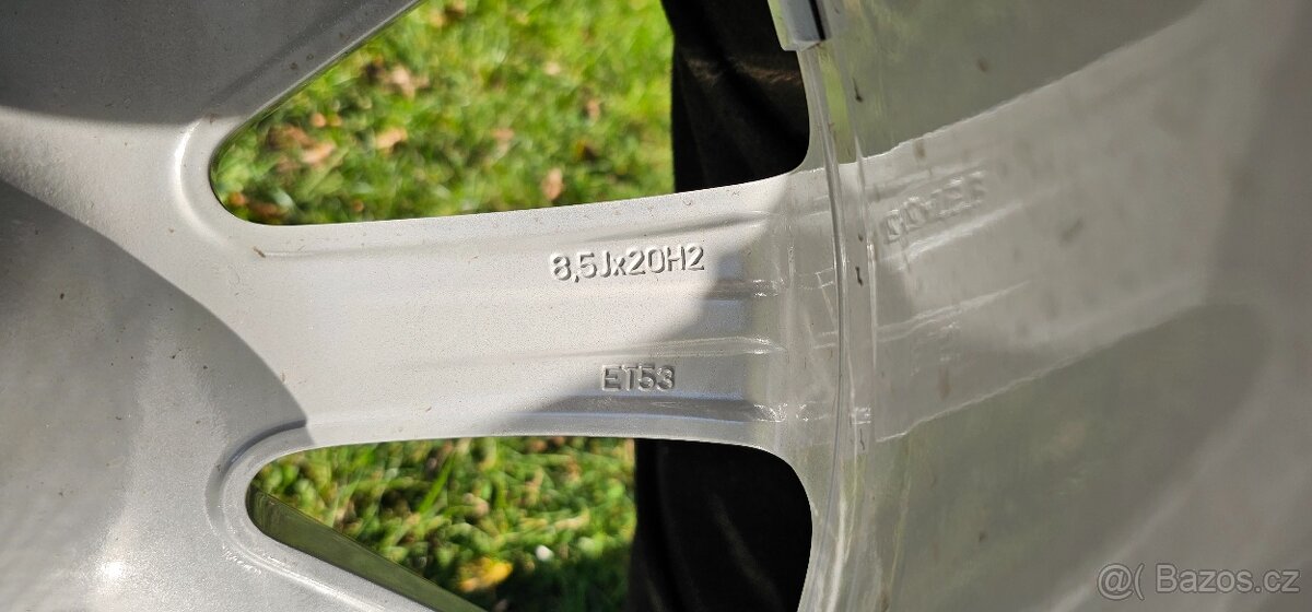 Nová kola Mercedes GLE / ML 20" s pneu -sleva 57% - 12