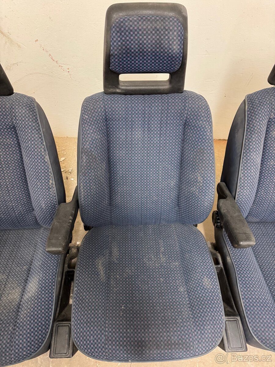 Ducato, Jumper, Boxer, 1994-2006, stavitelné trojsedačky - 12