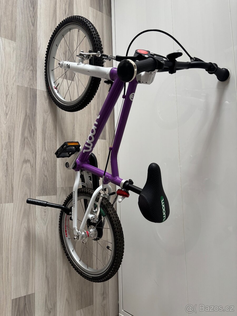 Woom 16’’ dětské kolo fialová - 12