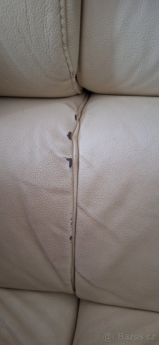 Rohová kožená sedačka - 12