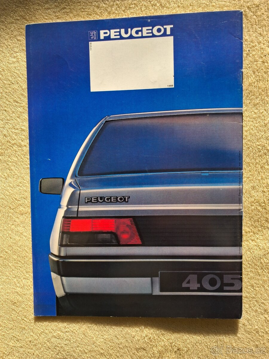 Peugeot 405-PROSPEKTY - 12