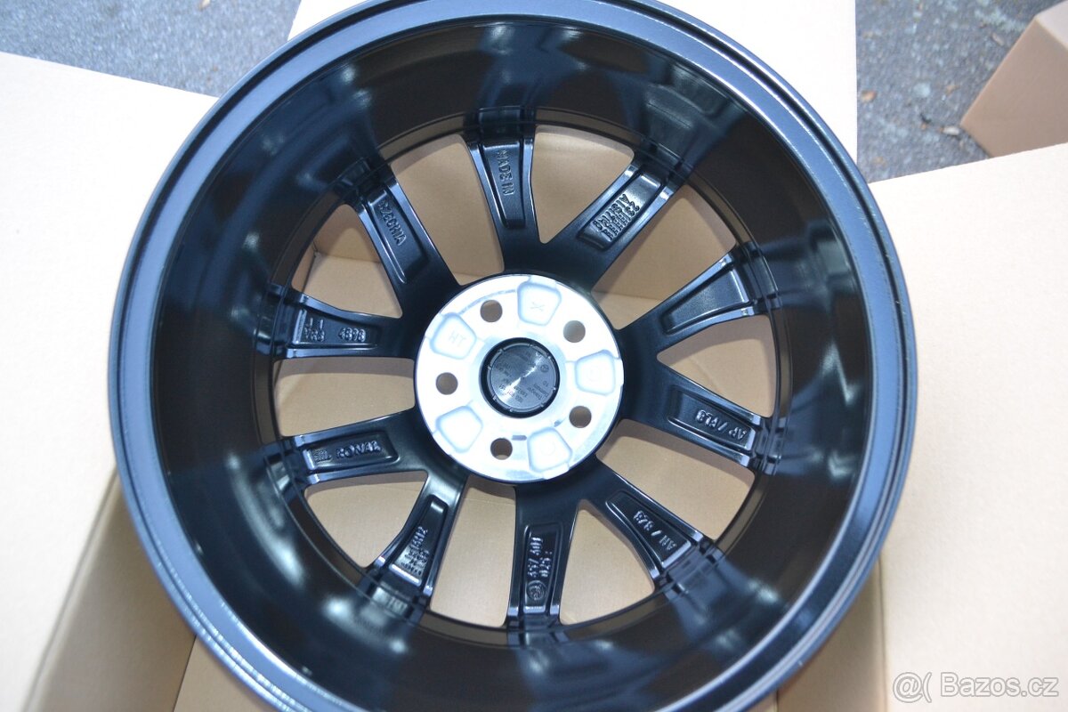 Škoda Kamiq/Scala,S.Arona– NOVÉ 16 originál Alu disky-černé - 12
