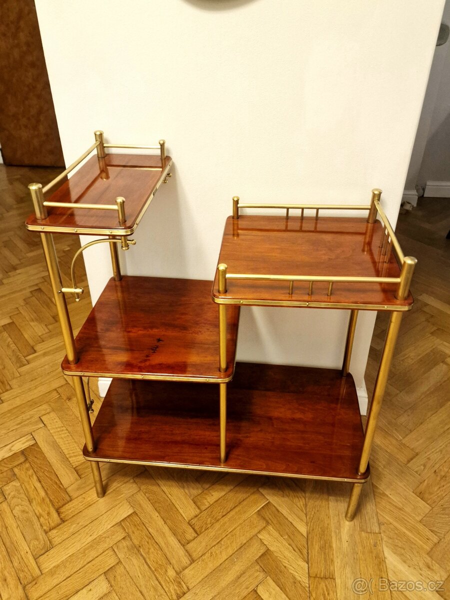 Art deco květinový stolek - 12