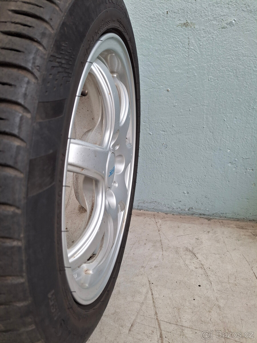 ALU KOLA 4X 100 S PNEU 195/50R16 - 12