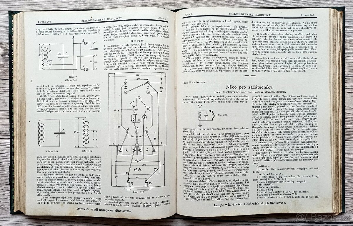 Časopisy ČESKOSLOVENSKÝ RADIOSVĚT, 1. ročník, rok 1927 - 12