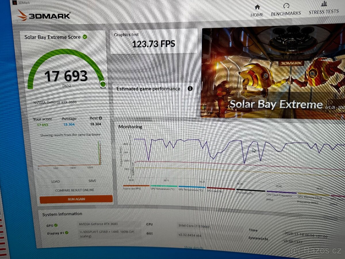 Herni pc i7 / RTX 3080 / 16gb ddr4 - 12