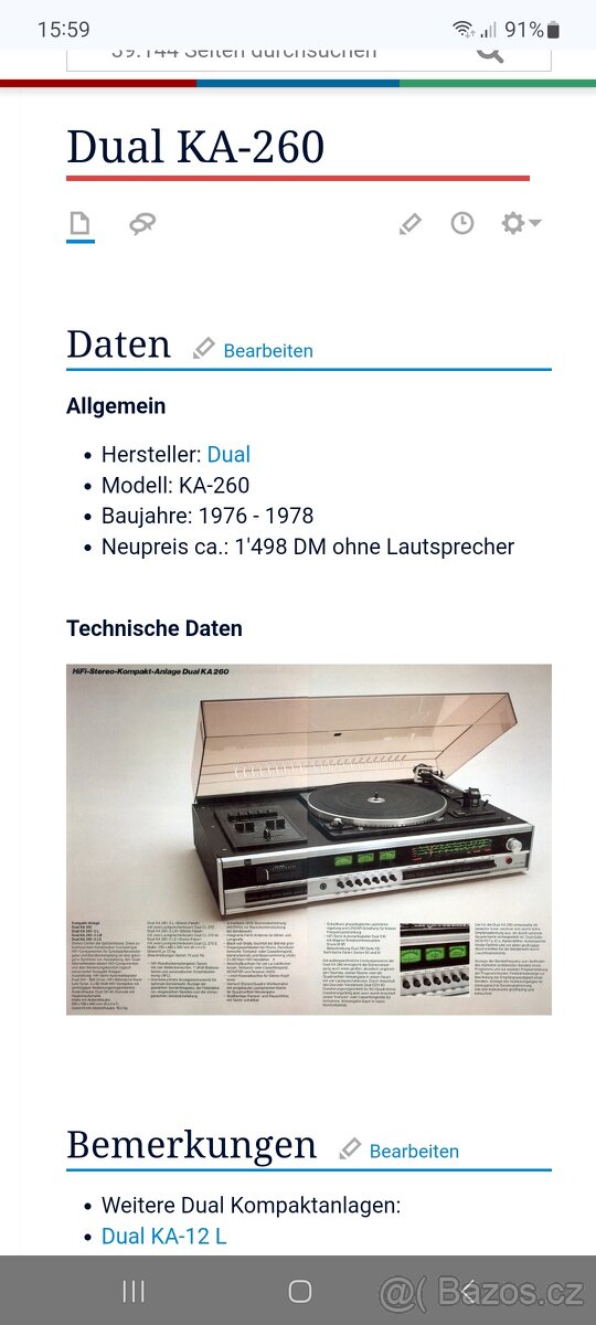 Dual KA260, nádherný kus hifi z konce 70-tých let, - 12