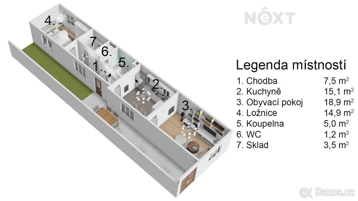 Prodej Rodinný dům, 66㎡ - 12