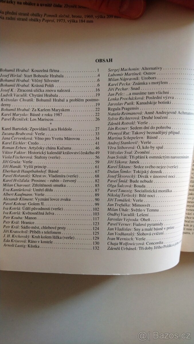 Listy 1990 č.1, 2, 3 + 1989 č.3 - 12