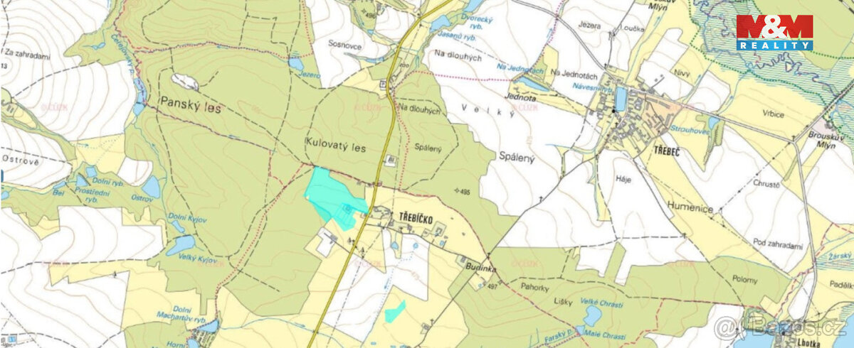 Prodej zemědělské usedlosti s pozemky k výstavbě -Třebíčko - 12