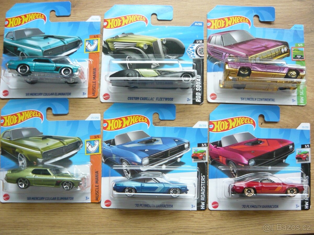 AUTÍČKA HOT WHEELS - 12