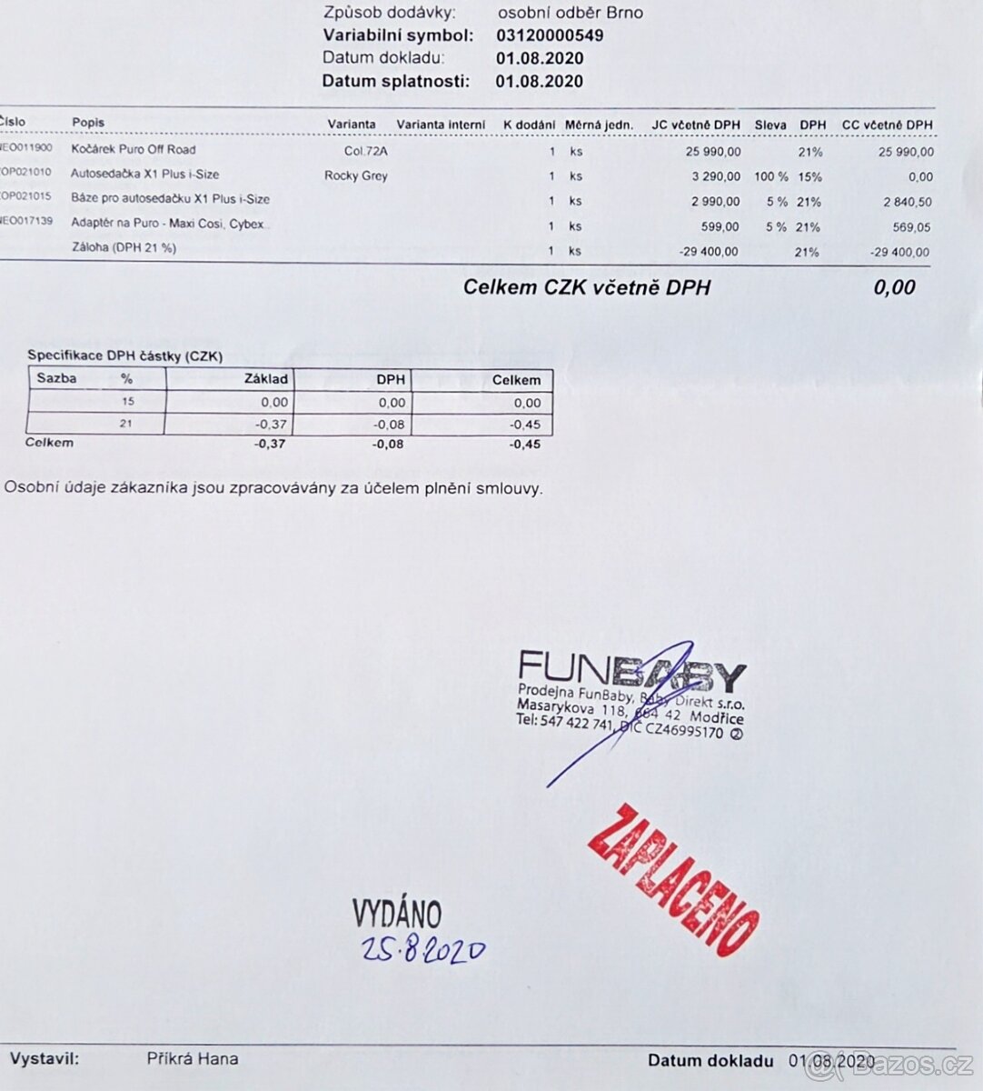 Kočárek NeoNato Puro - 12