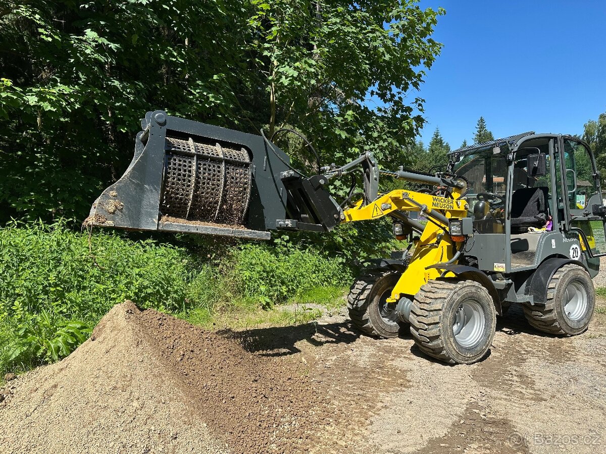 Prosévací lžíce, třídící lopata, katrovačka, třídička zeminy - 12