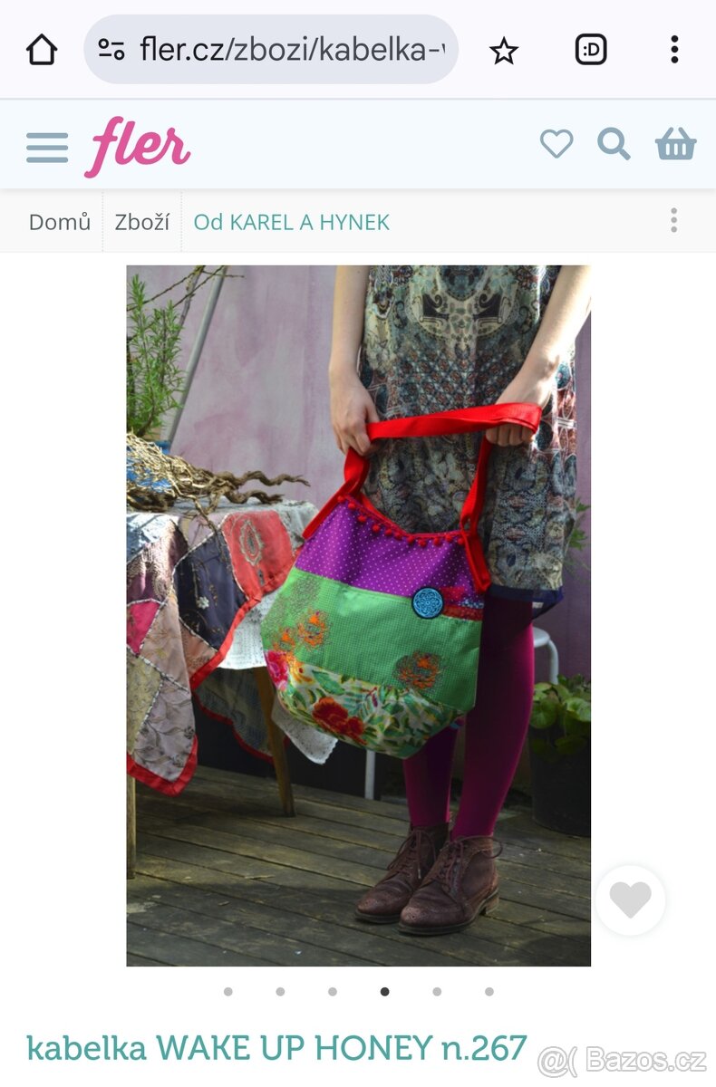 Kabelka WAKE UP HONEY od Karel a Hynek - 12