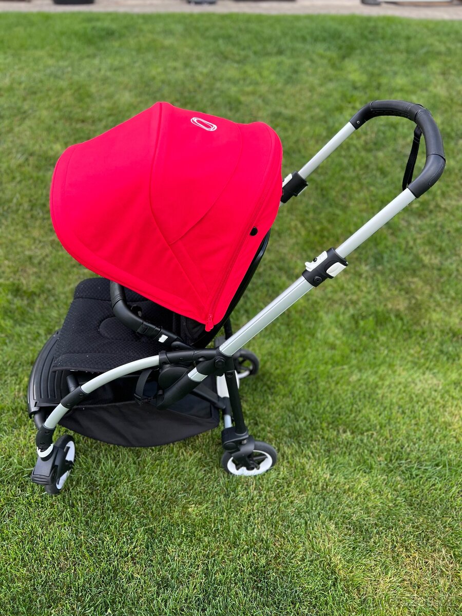 Kočárek Bugaboo Bee6 Black/Silver/Red - 12