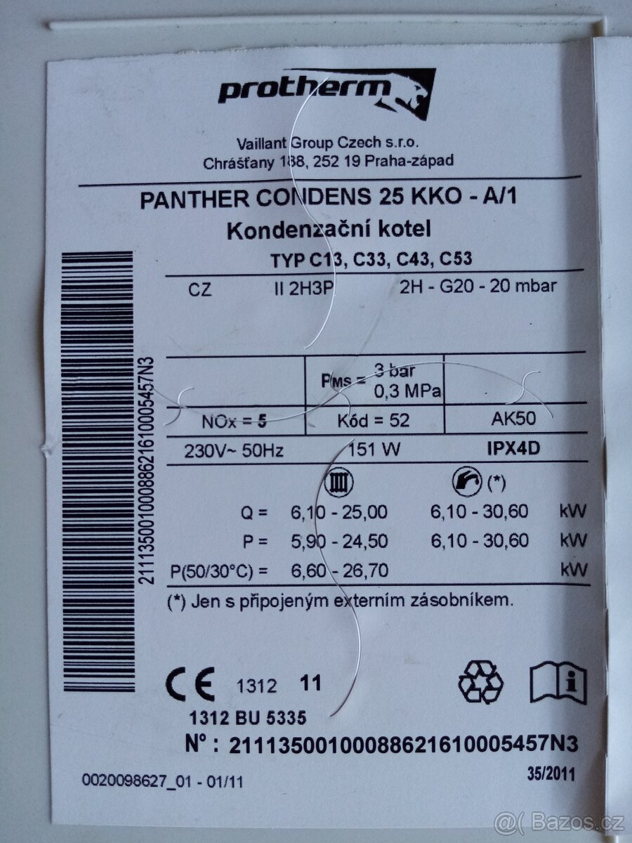 Protherm PANTHER CONDENS 25 KKO-A/1 - 12
