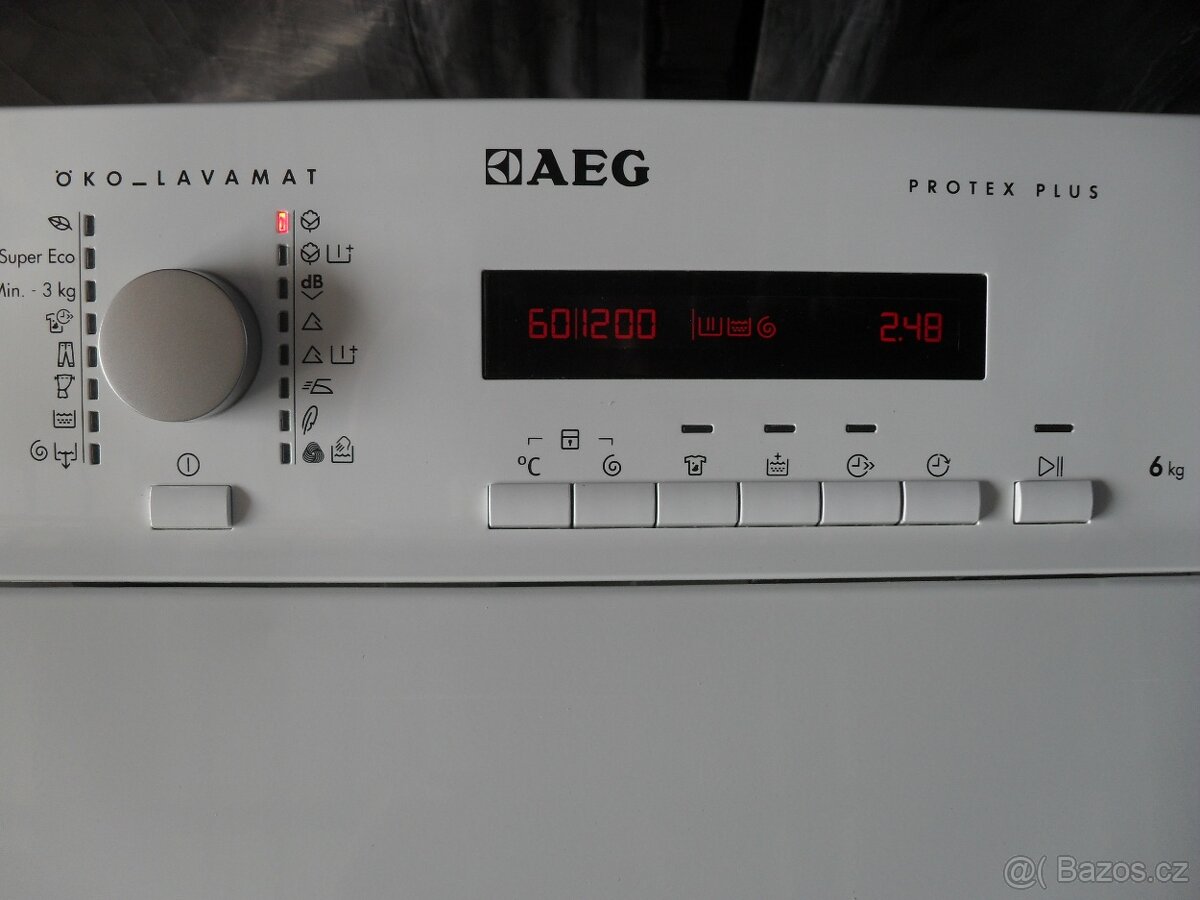 PRAČKA S HORNÍM PLNĚNÍM,UZKÁ,6KG,LCD, MODERNÍ DESIGN,A+++ - 12