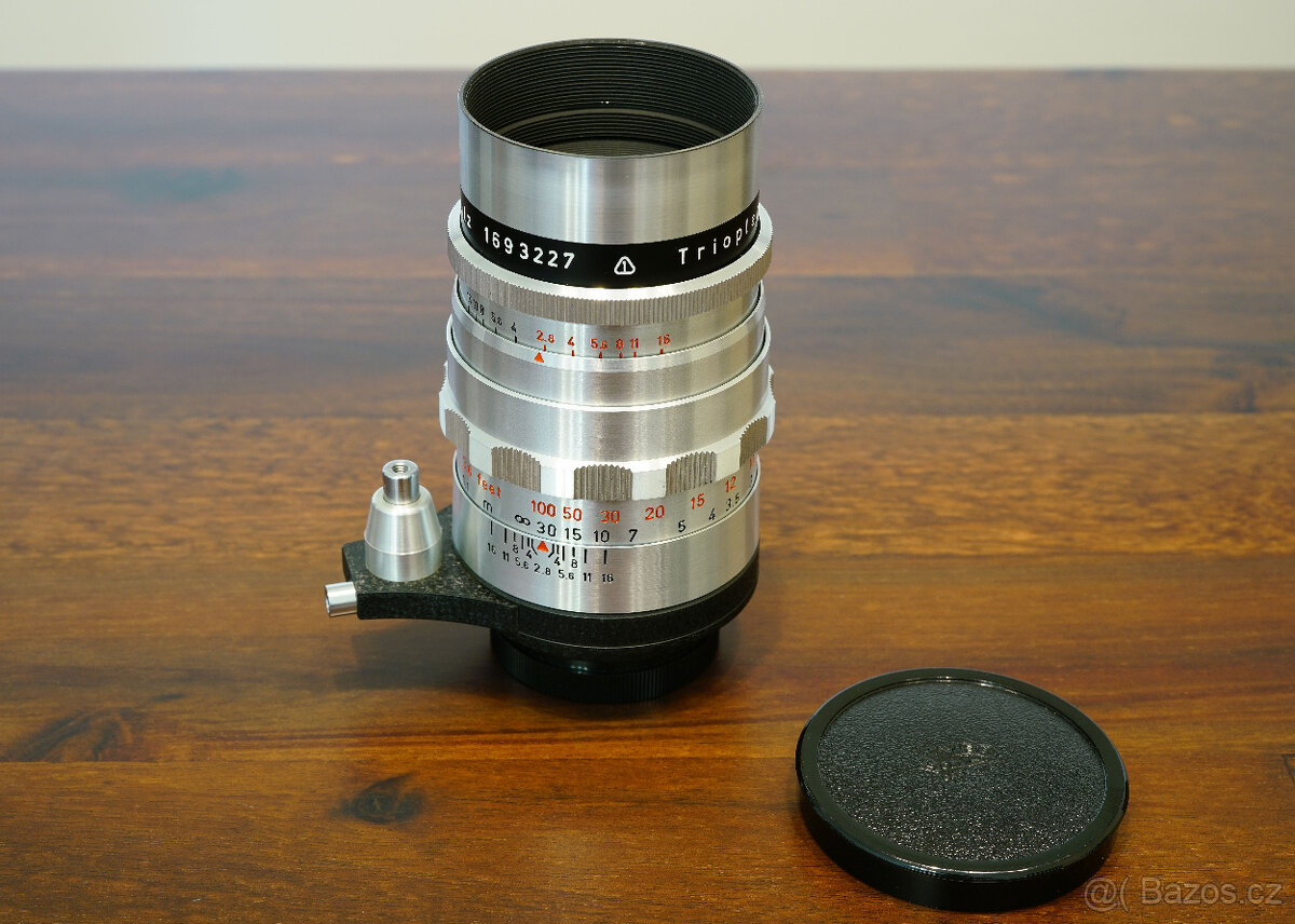 Objektiv Trioplan 100mm f2.8 / Meyer-Optik Görlitz / EXA - 12