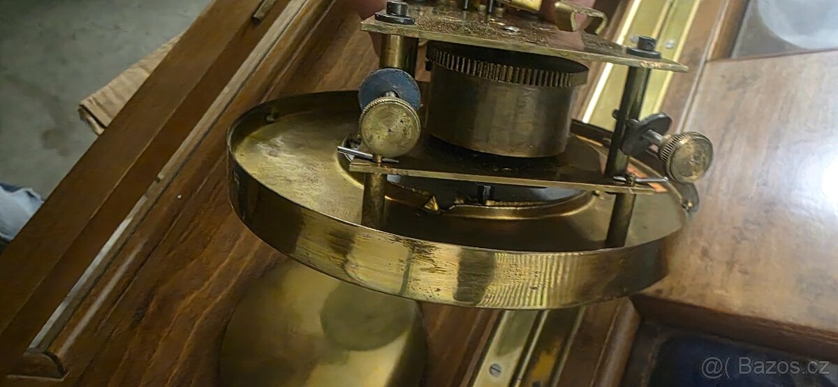 Staré ast deco nástěnné hodiny - 12