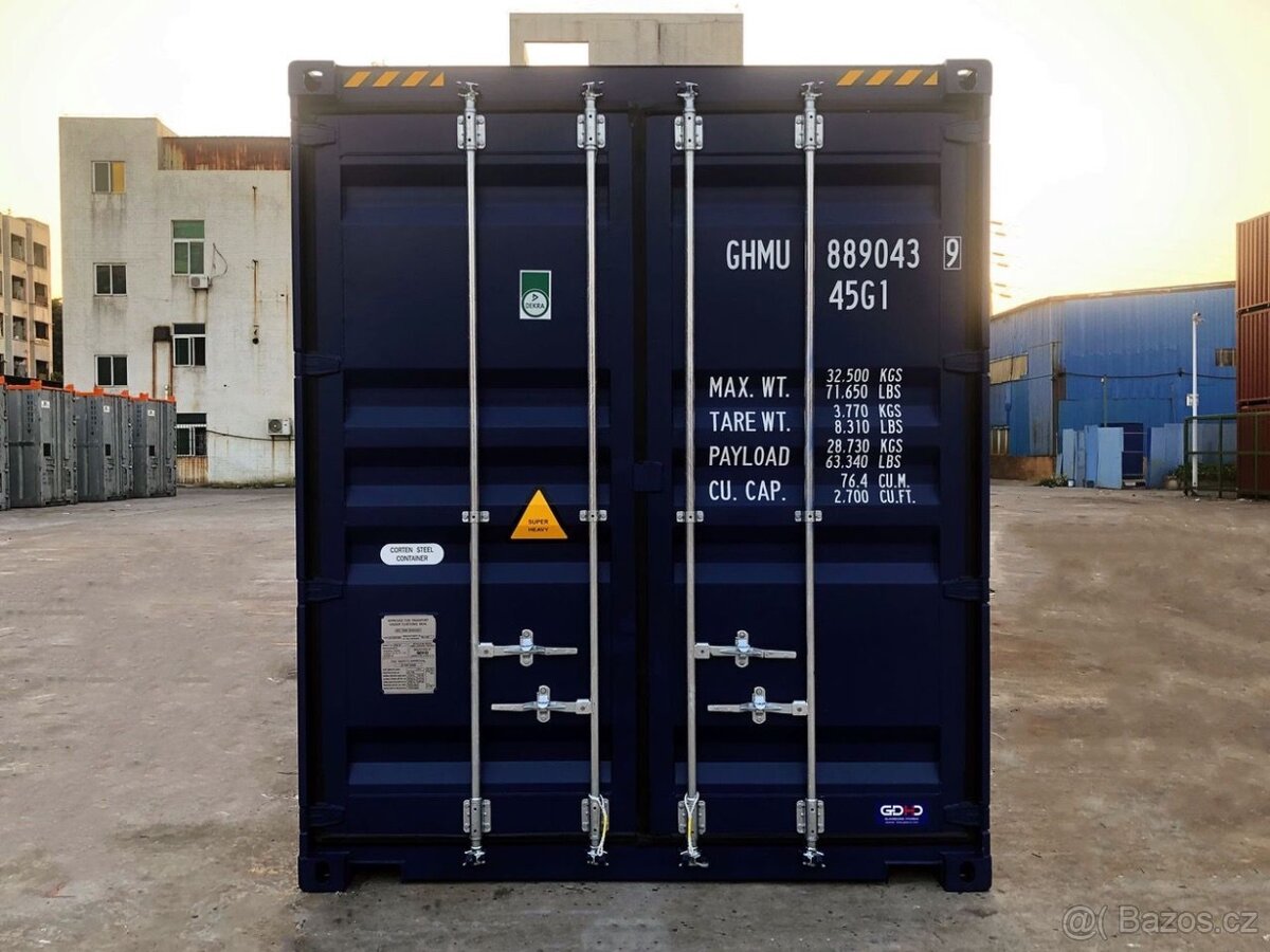 Nove i použité Lodní kontejnery různé velikosti a barvy - 12