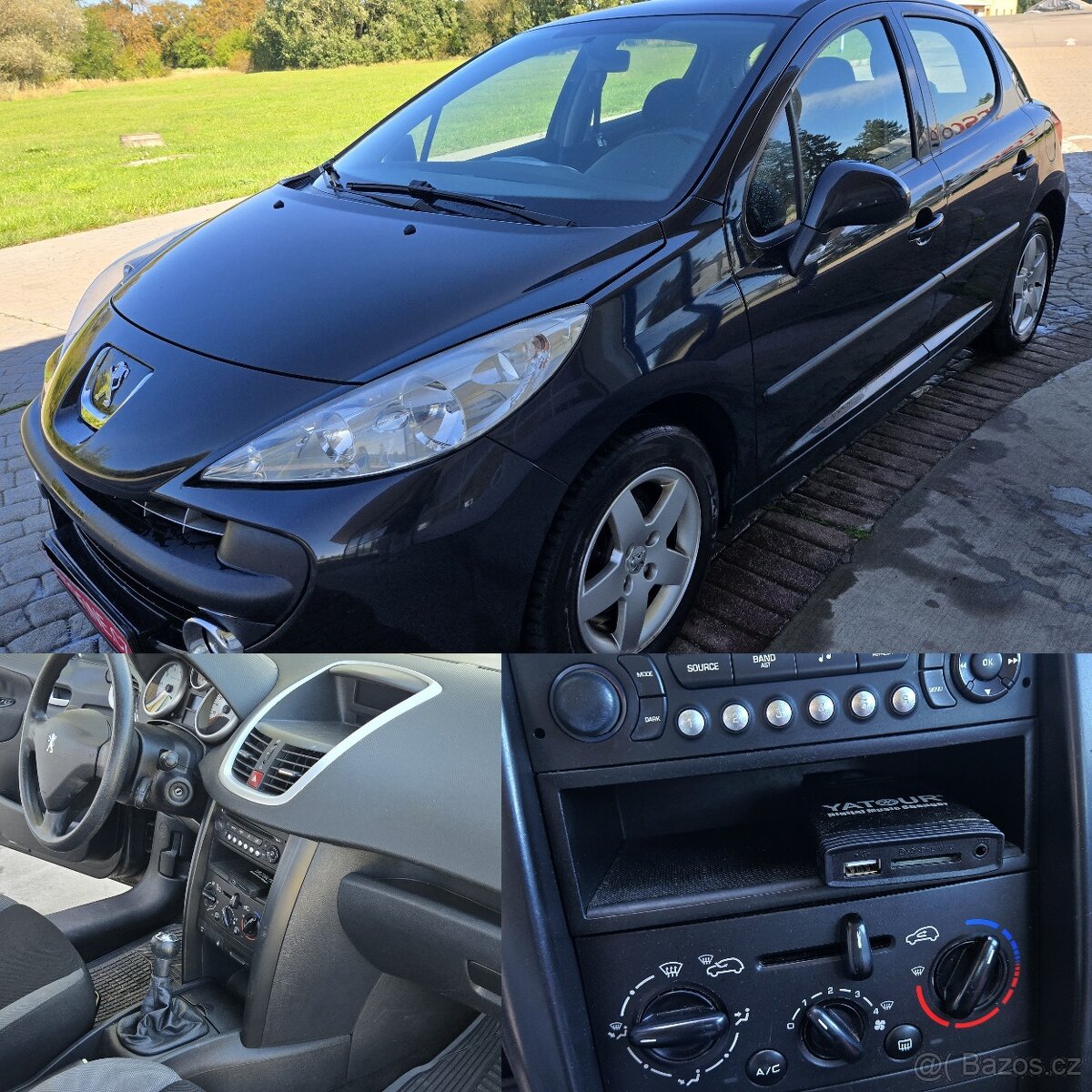 PEUGEOT 207 1,4 16v 2007 KLIMA, ALU, +SADA KOL , HAGUSY - 12