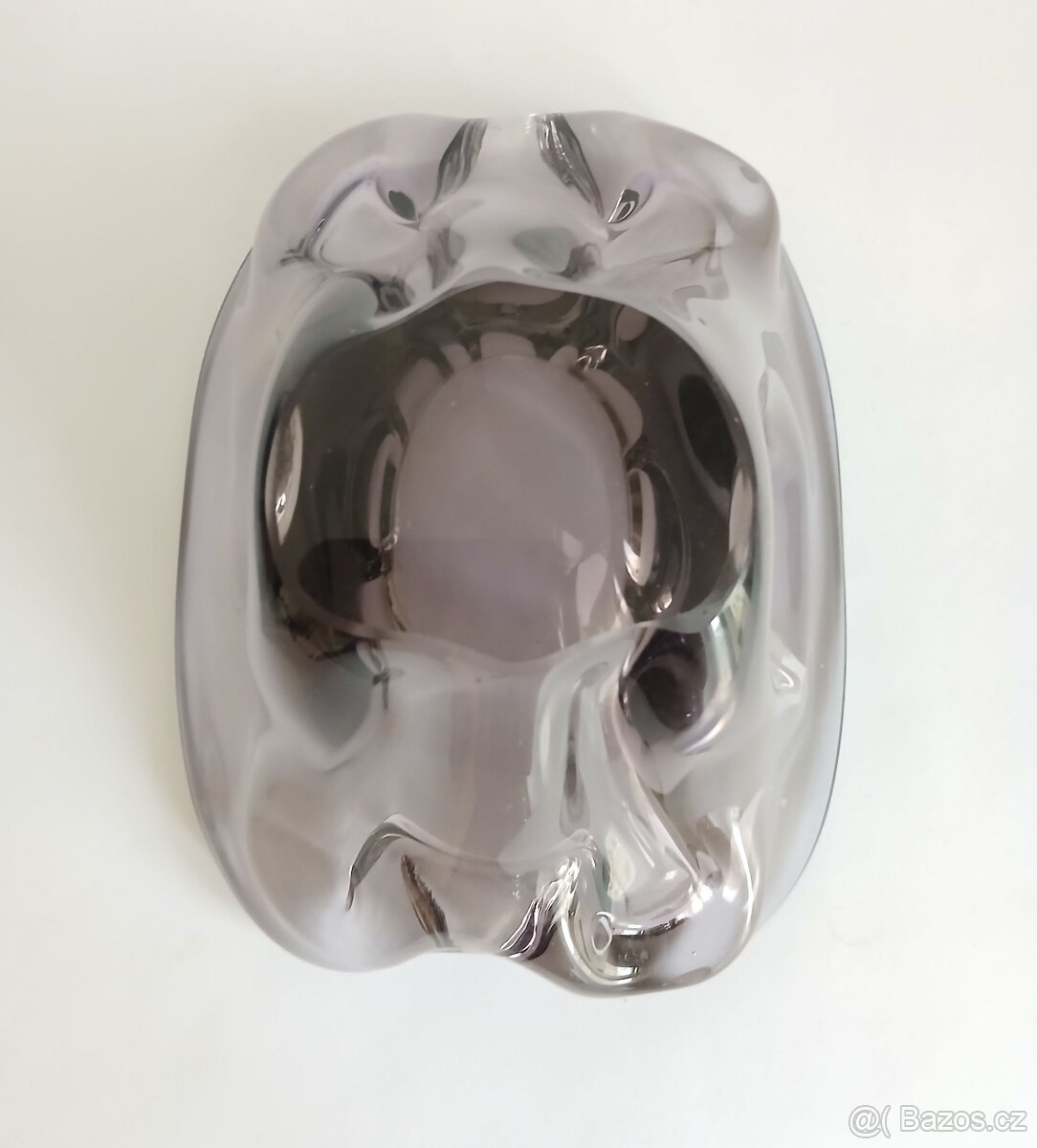 Konvolut popelníků - hutní sklo - 12