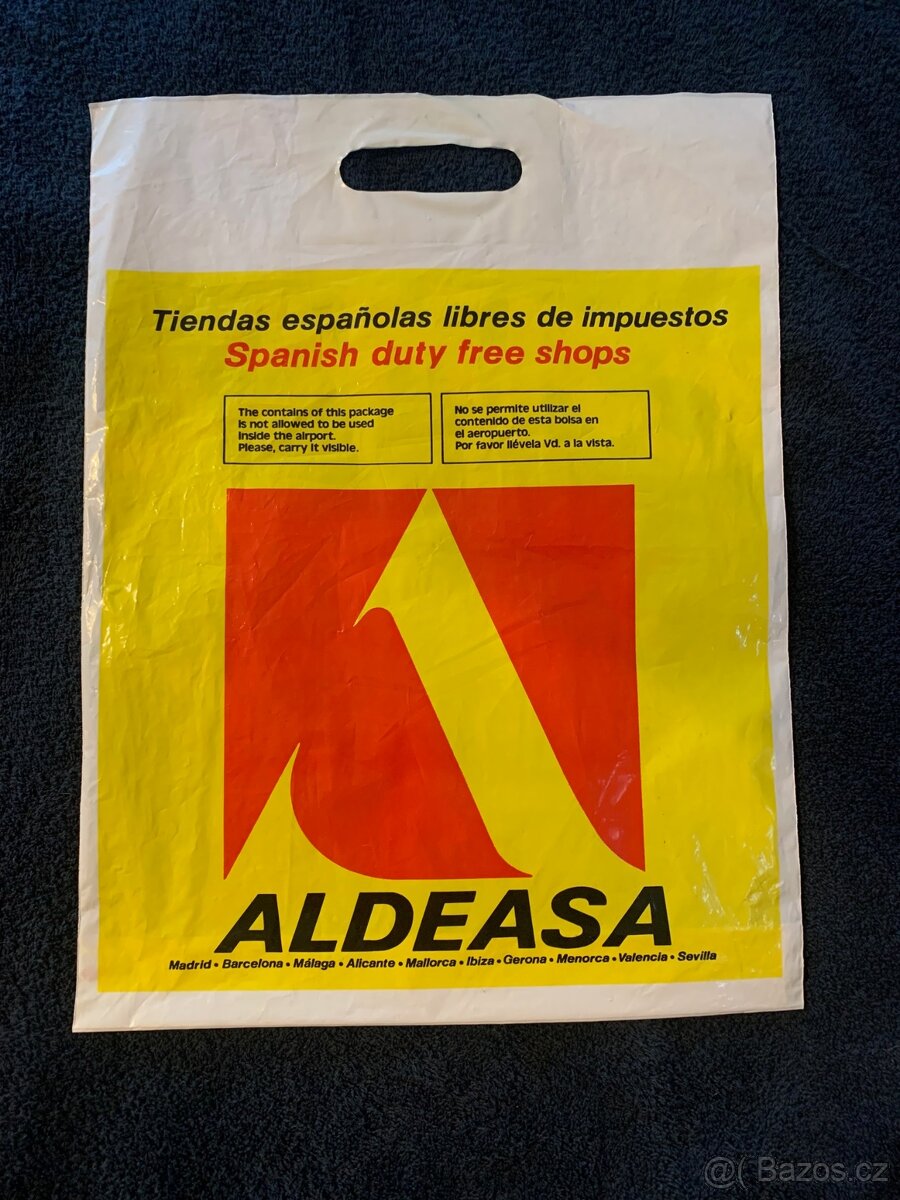 IGELITOVÉ TAŠKY RETRO TUZEX EVROPA - 12