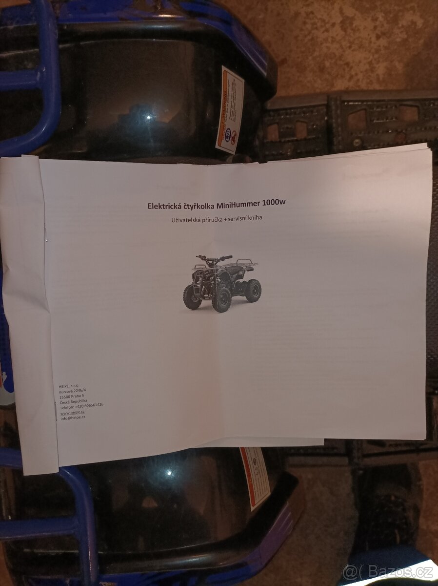 Dětská elektrická čtyřkolka - 12