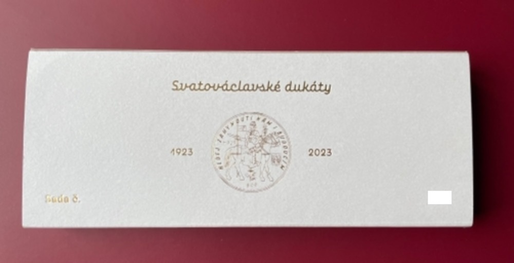 Sada svatováclavských dukátů 1923-2023-pouze 100ks - 12