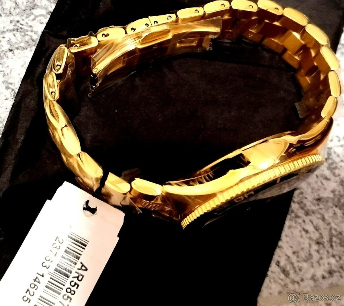 Pánské hodinky Armani Gold Stainless - 12